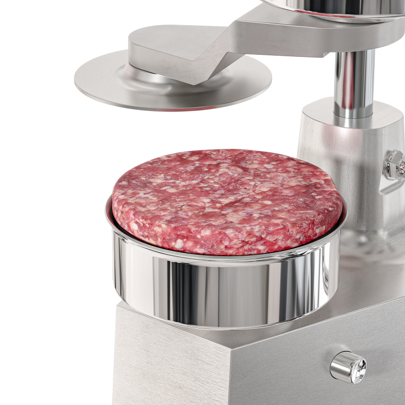 4 in. Heavy-Duty Hamburger Patty Molding Press with Handle CHM4, product image 8 of 9