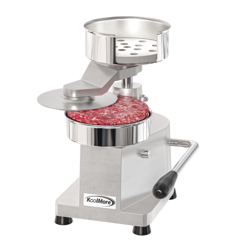 5 in. Heavy-Duty Hamburger Patty Molding Press with Handle CHM5