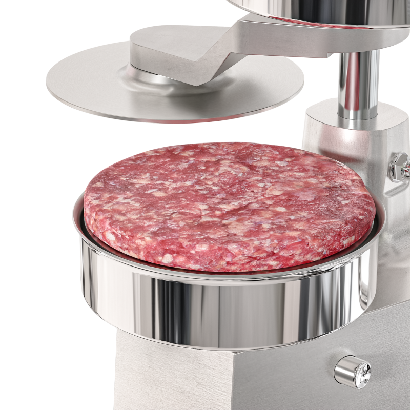 5 in. Heavy-Duty Hamburger Patty Molding Press with Handle CHM5, product image 8 of 9