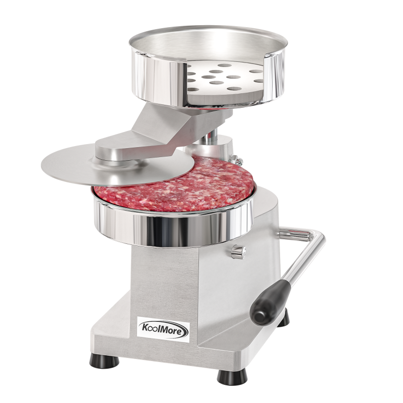6 in. Heavy-Duty Hamburger Patty Molding Press with Handle CHM6