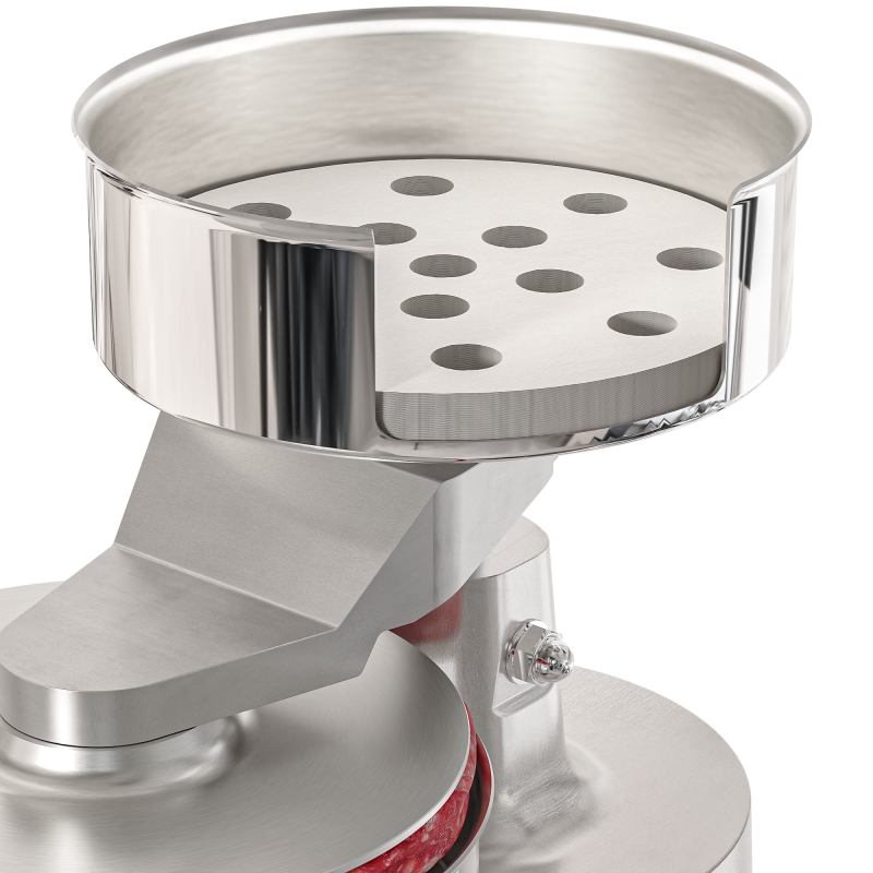 6 in. Heavy-Duty Hamburger Patty Molding Press with Handle CHM6, product image 2 of 9