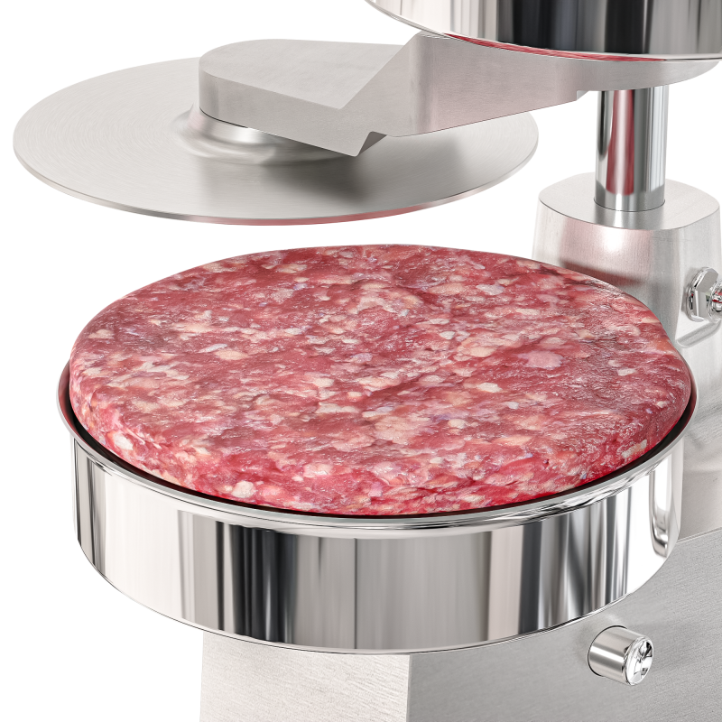 6 in. Heavy-Duty Hamburger Patty Molding Press with Handle CHM6, product image 4 of 9