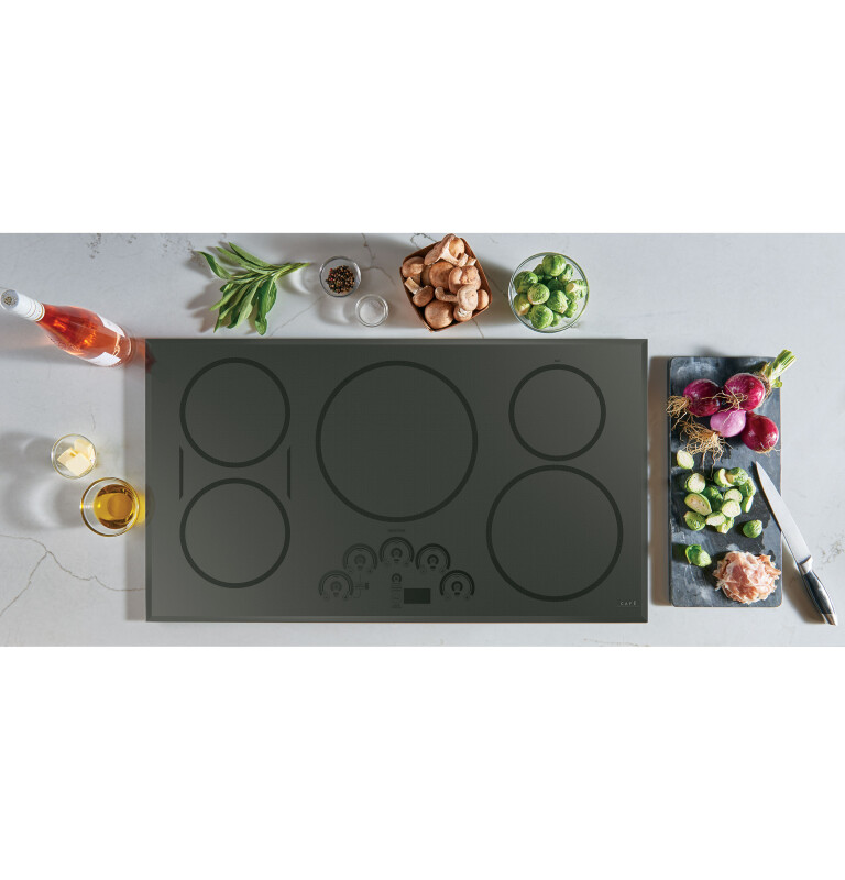 Café 36" Smart Touch-control Induction Cooktop CHP95362MSS