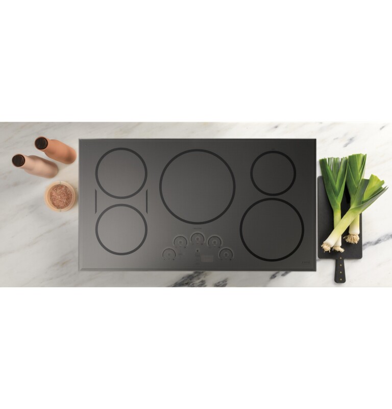 Café 36" Smart Touch-control Induction Cooktop CHP95362MSS