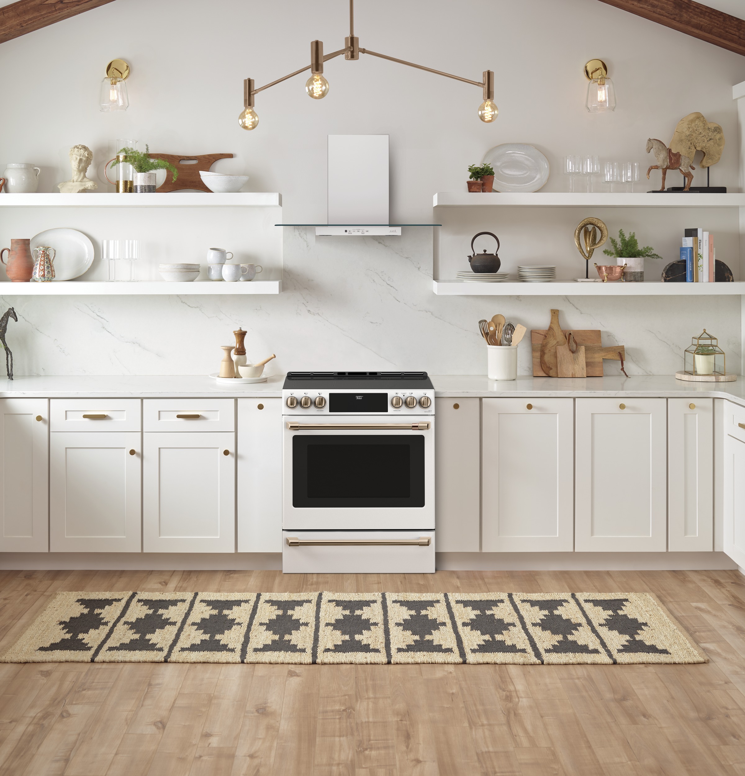 CAFÉ™ 30" Smart Slide-In, Front-Control, Induction and Convection Range with Warming Drawer view 20