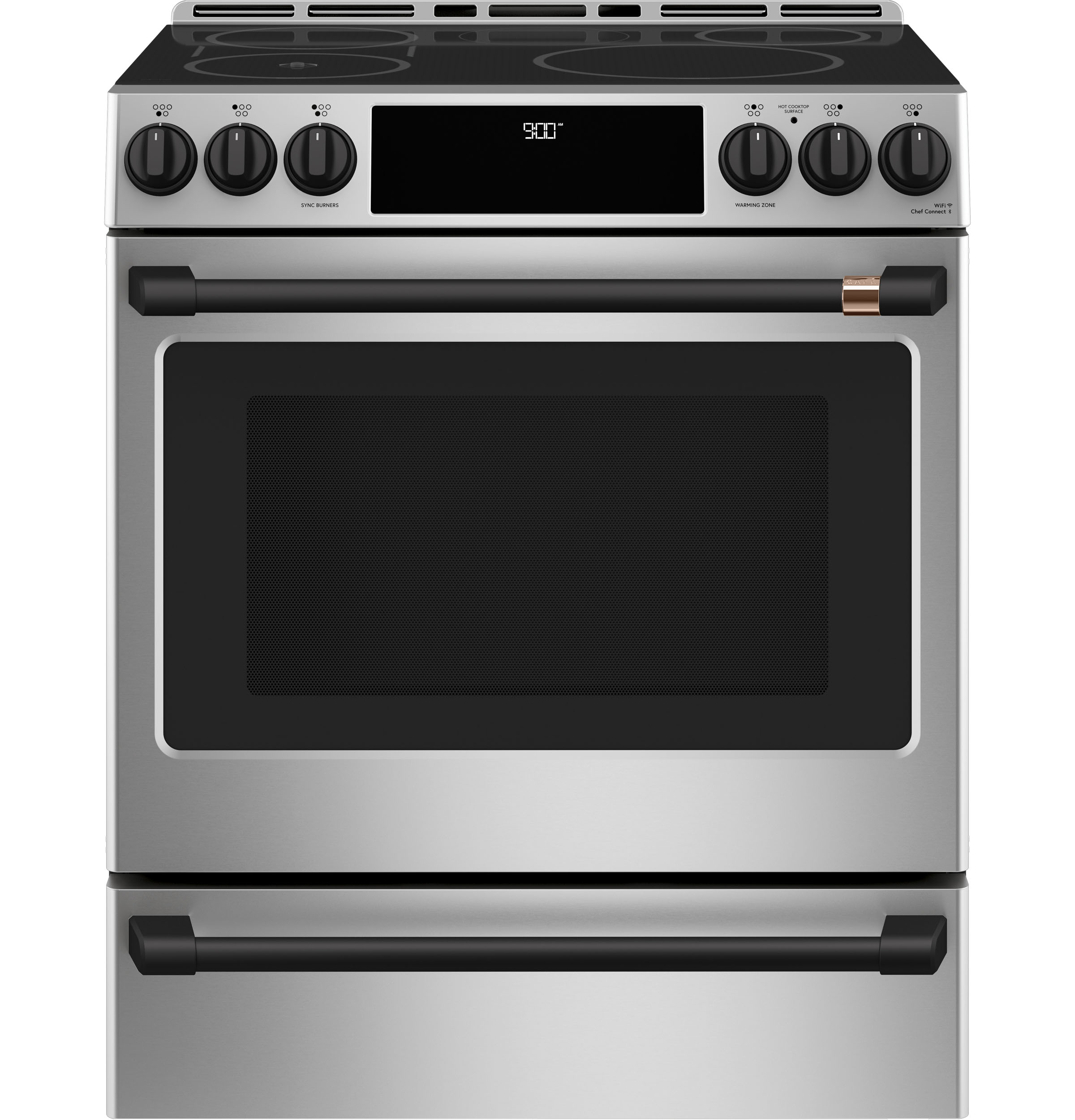 CAFÉ™ 30" Smart Slide-In, Front-Control, Induction and Convection Range with In-Oven Camera view 28