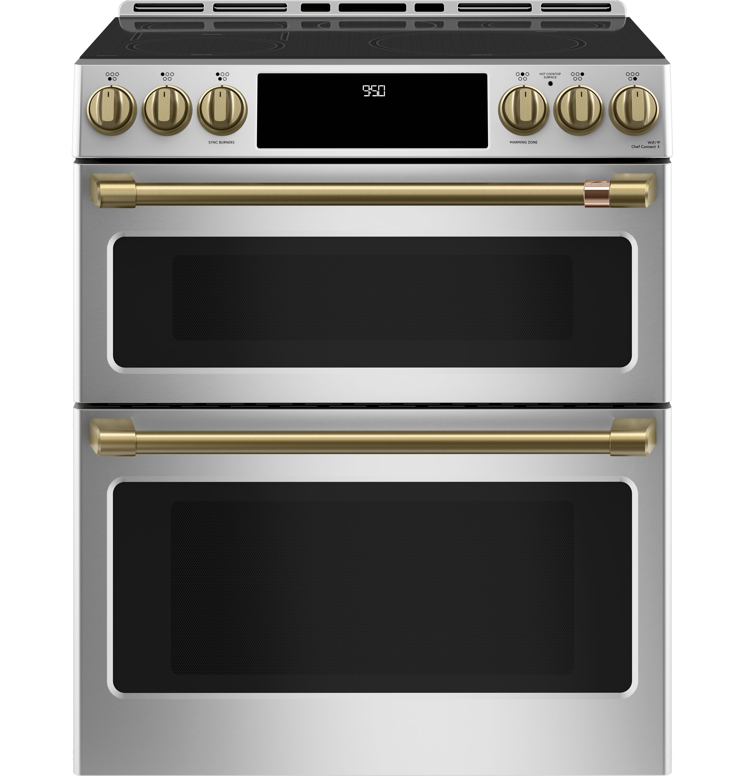 CAFÉ™ 30" Smart Slide-In, Front-Control, Induction and Convection Double-Oven Range view 16