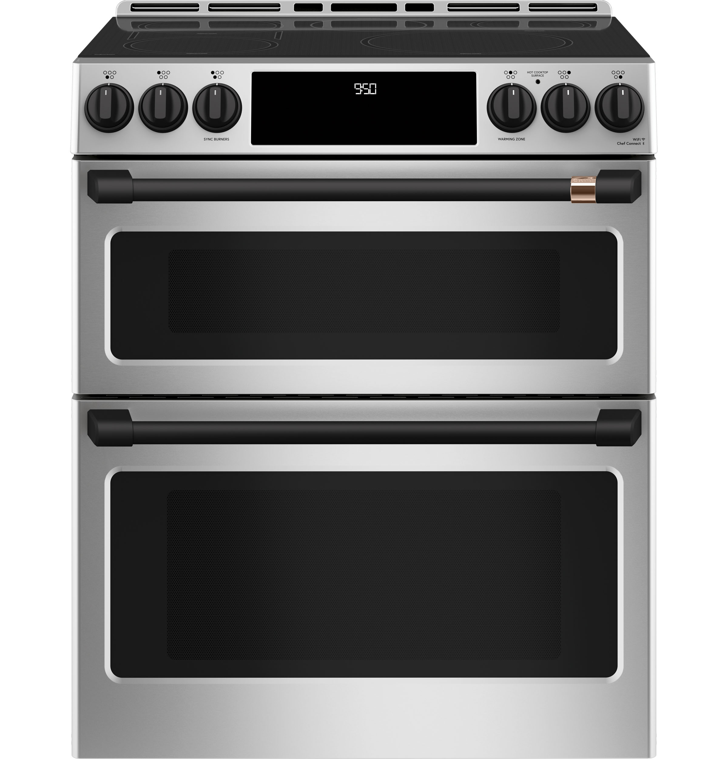 CAFÉ™ 30" Smart Slide-In, Front-Control, Induction and Convection Double-Oven Range view 35
