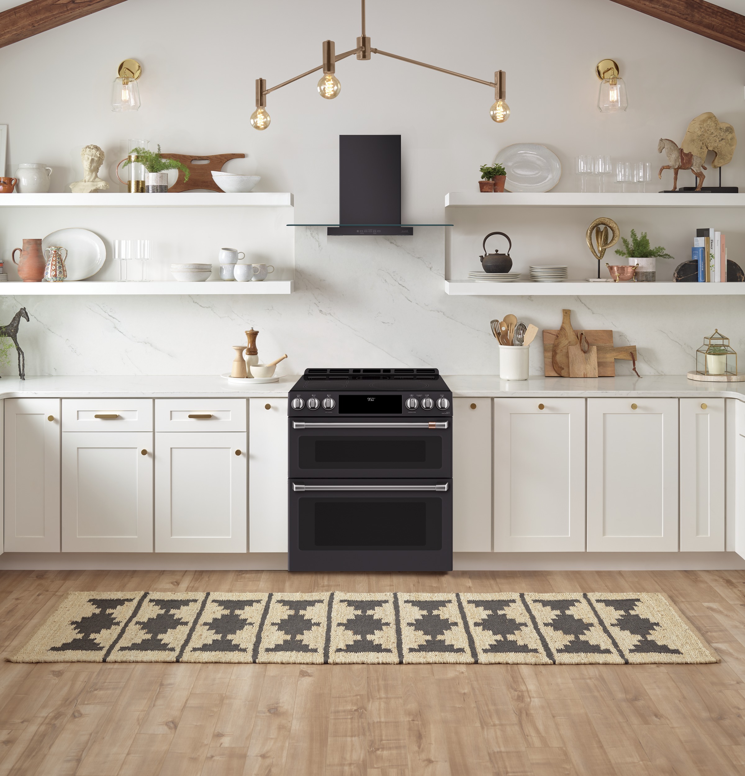 CAFÉ™ 30" Smart Slide-In, Front-Control, Induction and Convection Double-Oven Range view 21