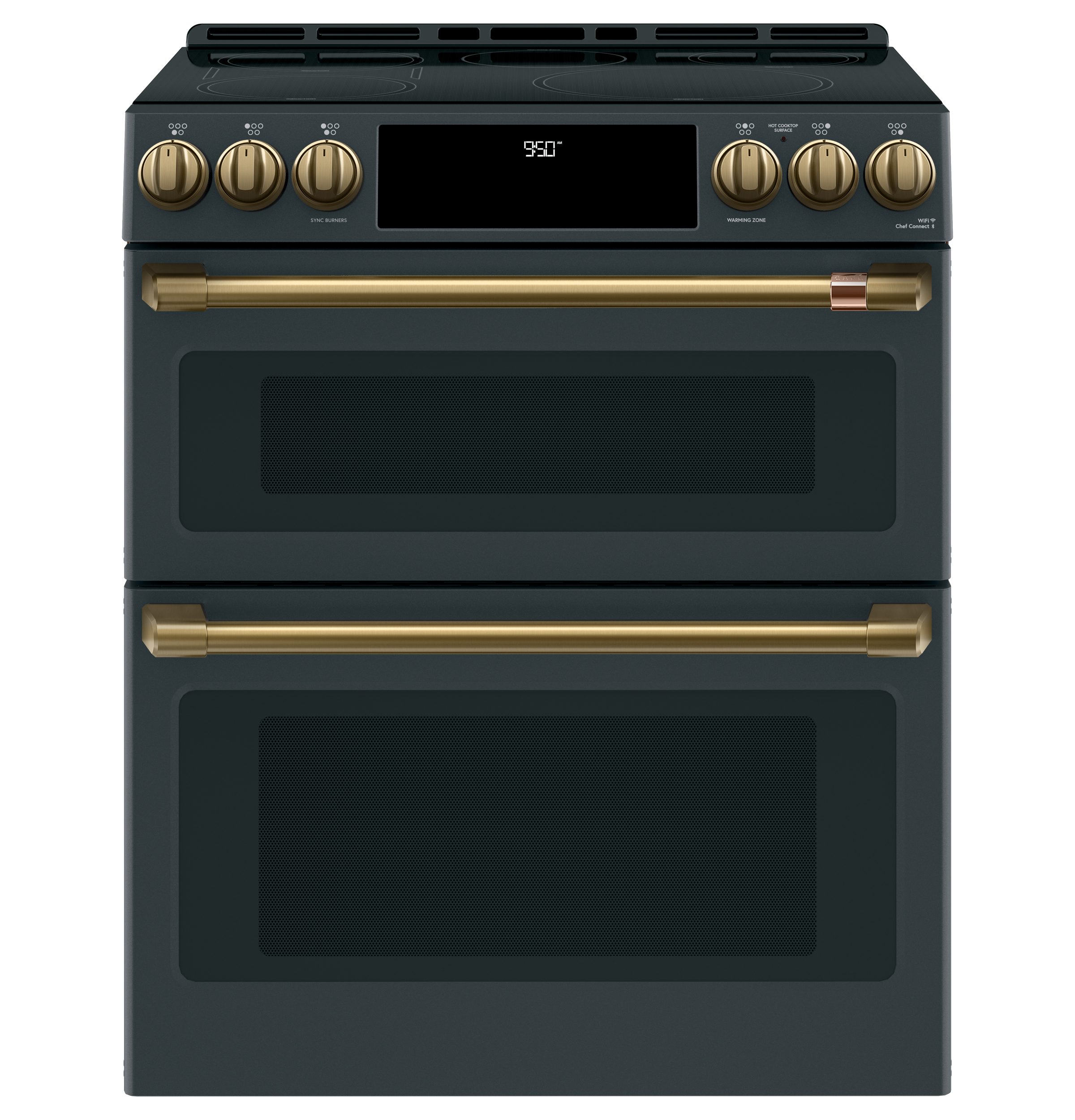 CAFÉ™ 30" Smart Slide-In, Front-Control, Induction and Convection Double-Oven Range view 3