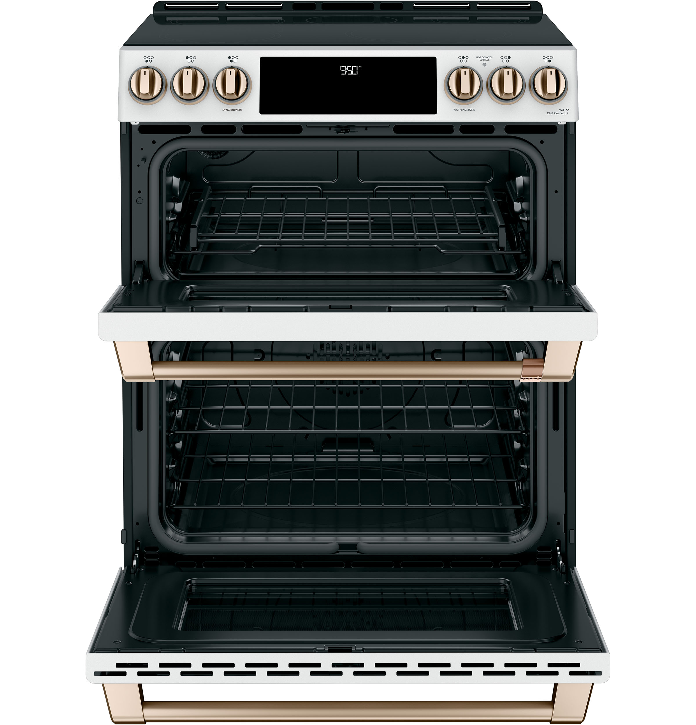 CAFÉ™ 30" Smart Slide-In, Front-Control, Induction and Convection Double-Oven Range view 26