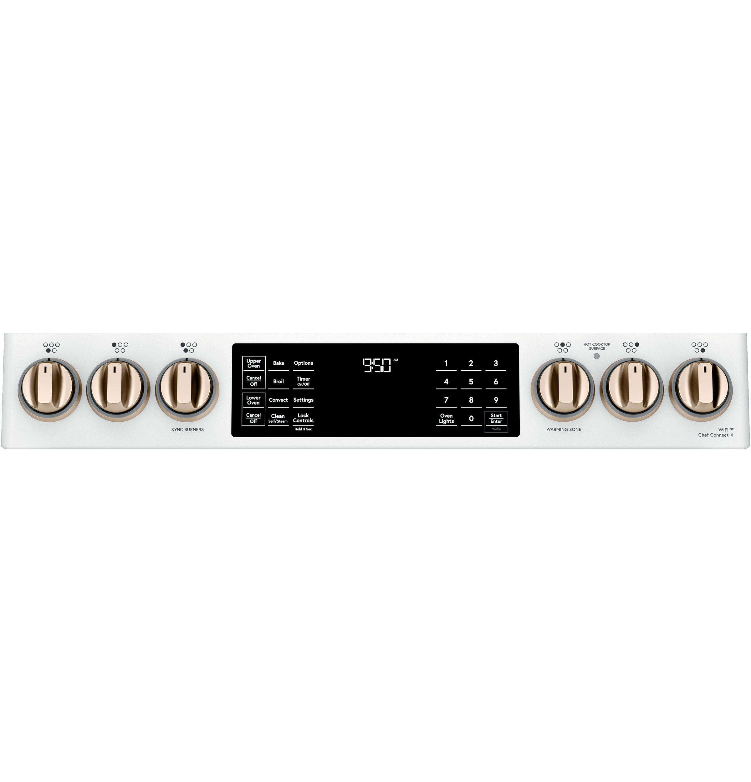 CAFÉ™ 30" Smart Slide-In, Front-Control, Induction and Convection Double-Oven Range view 25