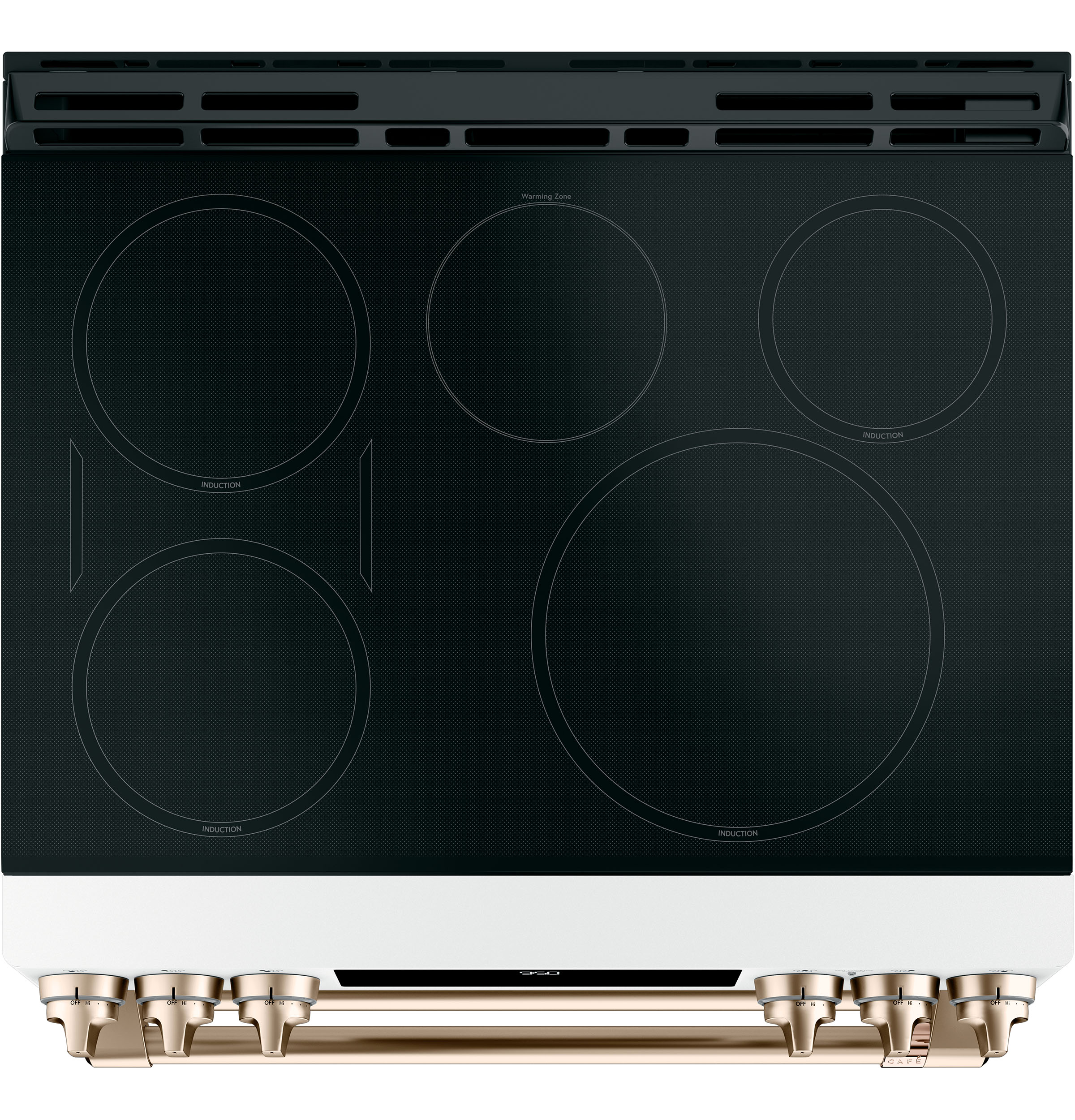CAFÉ™ 30" Smart Slide-In, Front-Control, Induction and Convection Double-Oven Range view 24