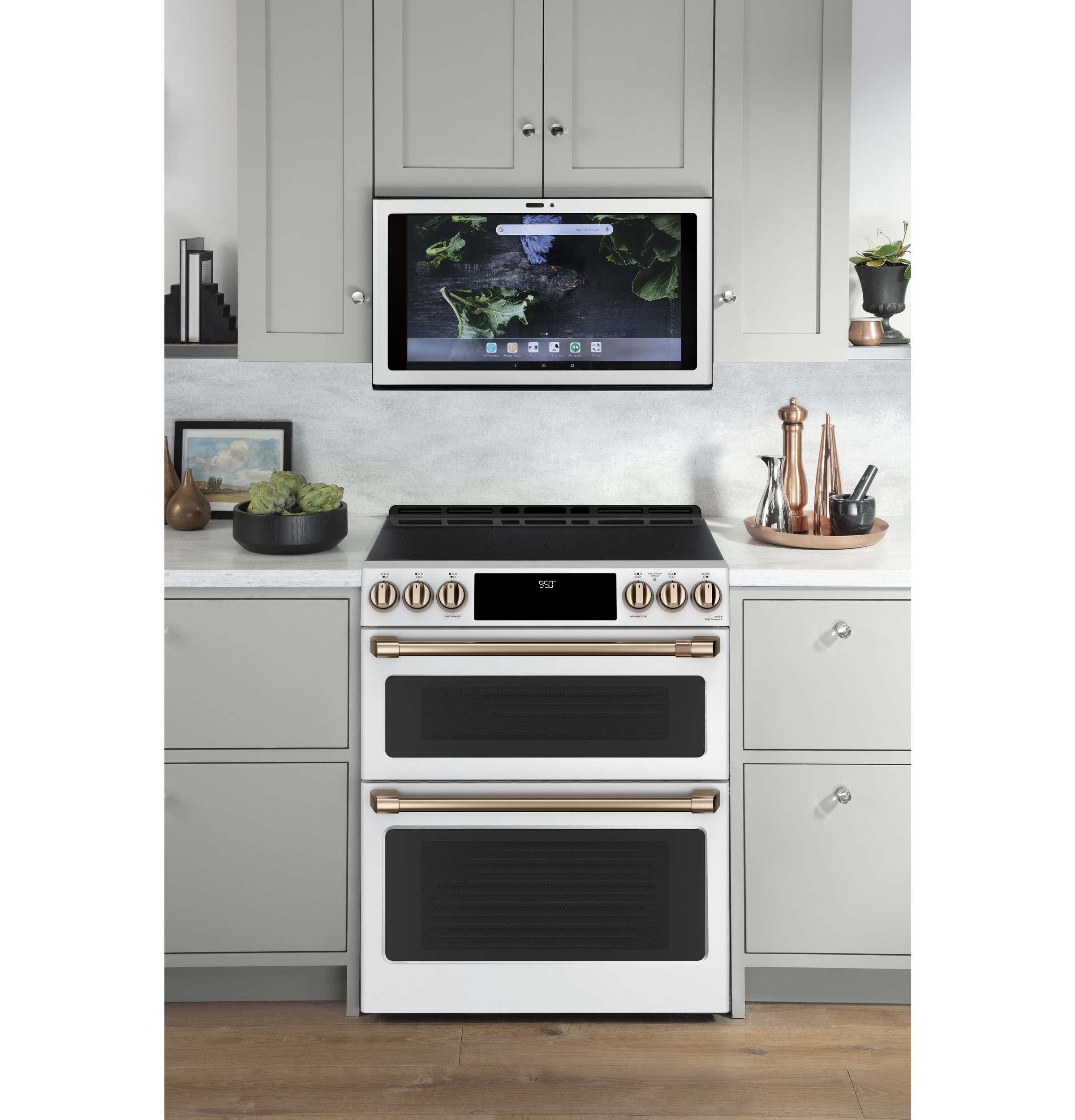 CAFÉ™ 30" Smart Slide-In, Front-Control, Induction and Convection Double-Oven Range view 21
