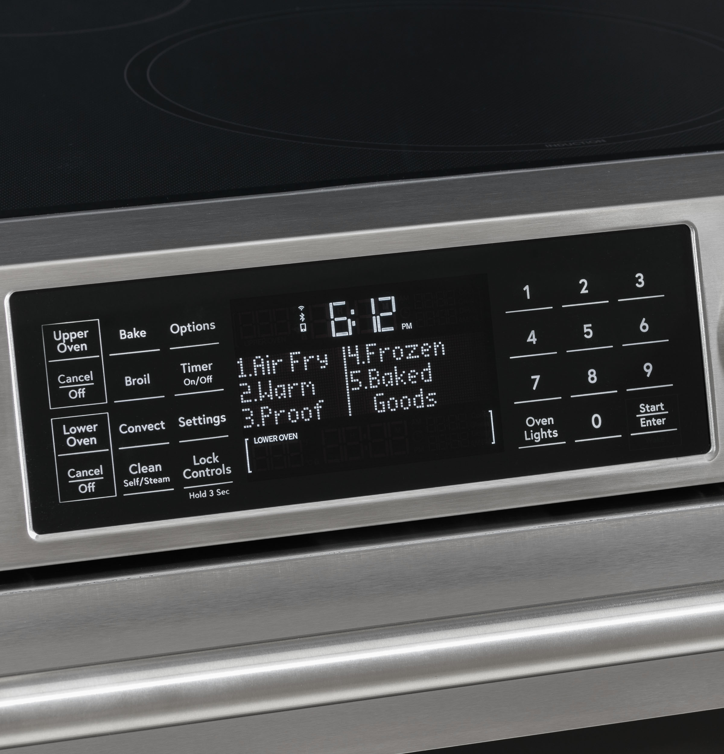 CAFÉ™ 30" Smart Slide-In, Front-Control, Induction and Convection Double-Oven Range view 7