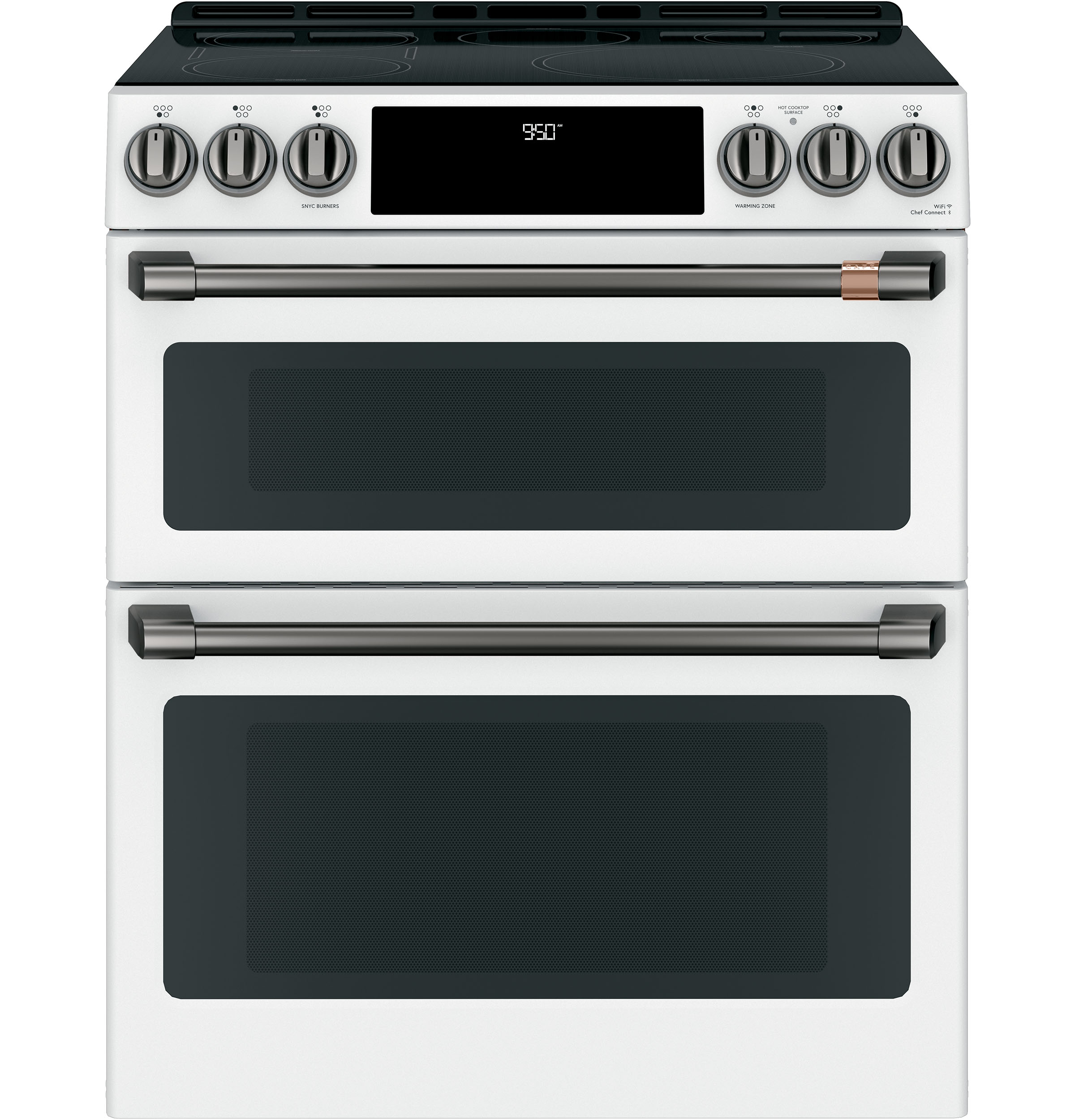 CAFÉ™ 30" Smart Slide-In, Front-Control, Induction and Convection Double-Oven Range view 5