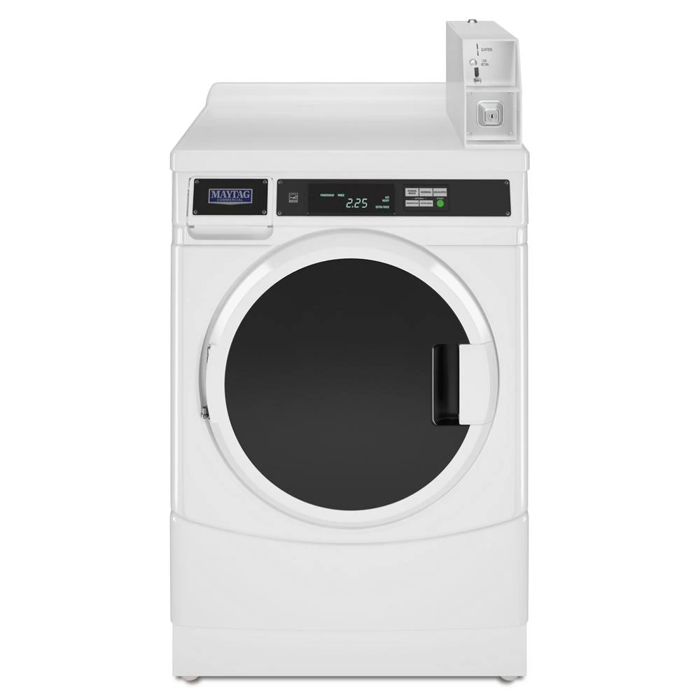 27" Commercial High-Efficiency Energy Star-Qualified Front-Load Washer Featuring Factory-Installed Coin Drop with Coin Box view 4