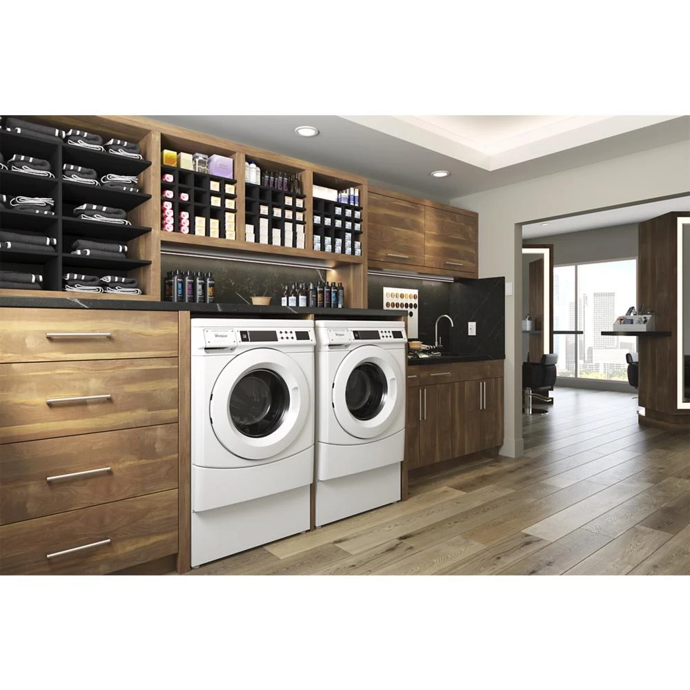27" Commercial High-Efficiency Energy Star-Qualified Front-Load Washer, Non-Vend view 6