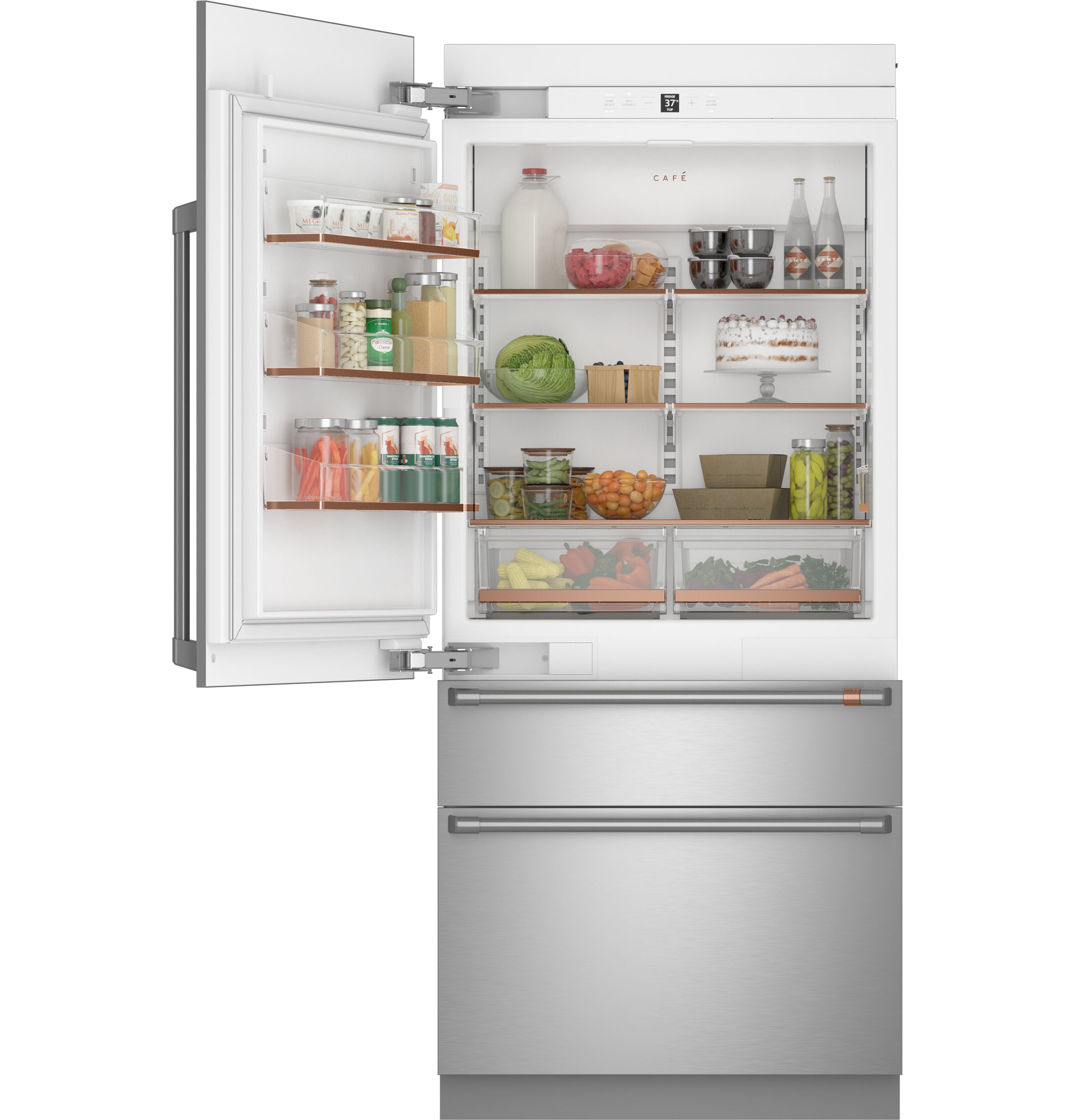CAFÉ™ 36" Integrated Bottom-Freezer Refrigerator view 26