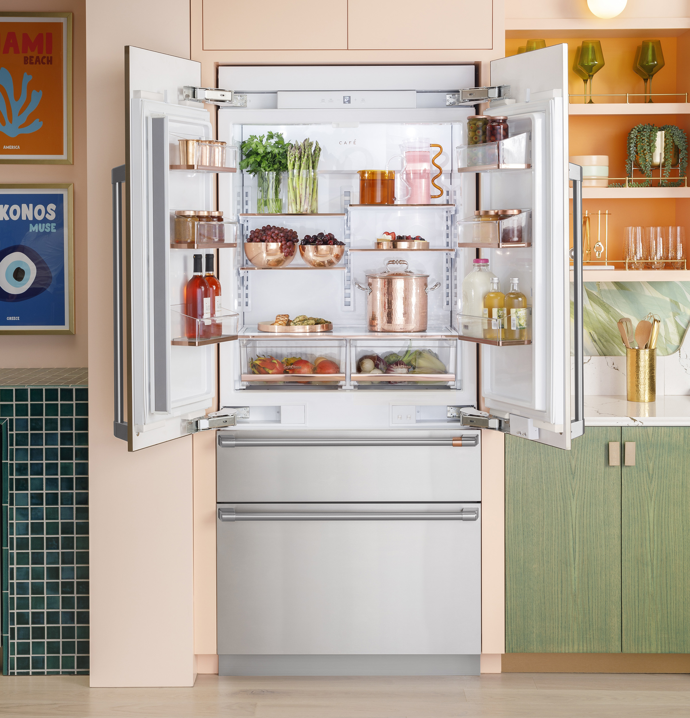 CAFÉ™ 36" Integrated Bottom-Freezer Refrigerator view 5