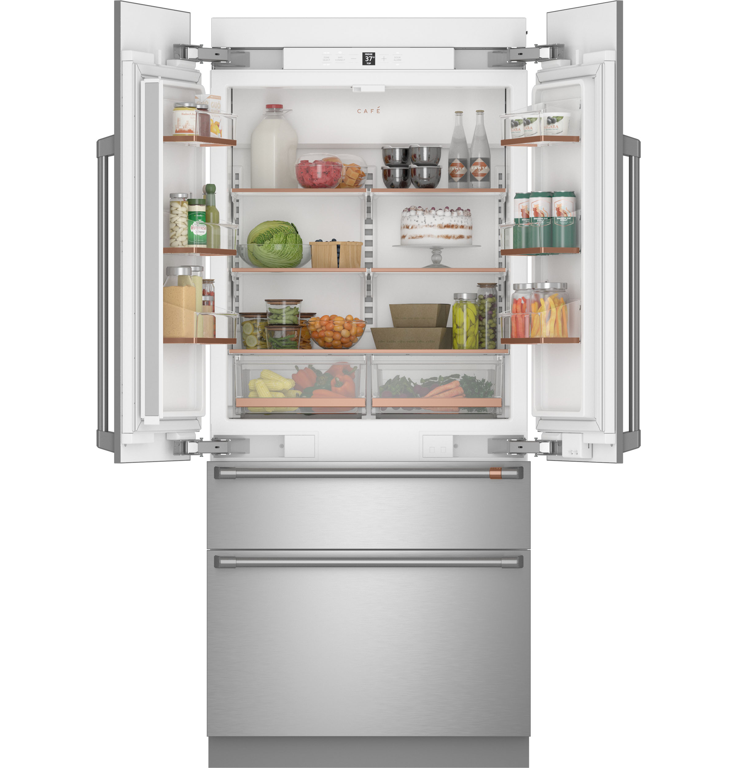 CAFÉ™ 36" Integrated French-Door Refrigerator view 22