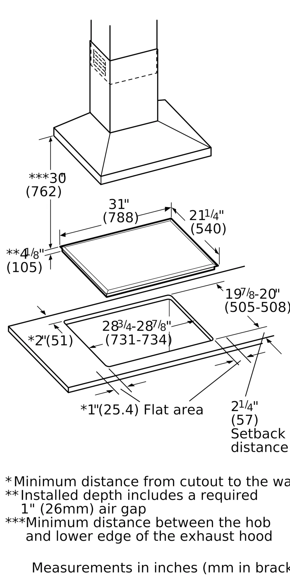 Induction Cooktop Without Frame CIT304YM