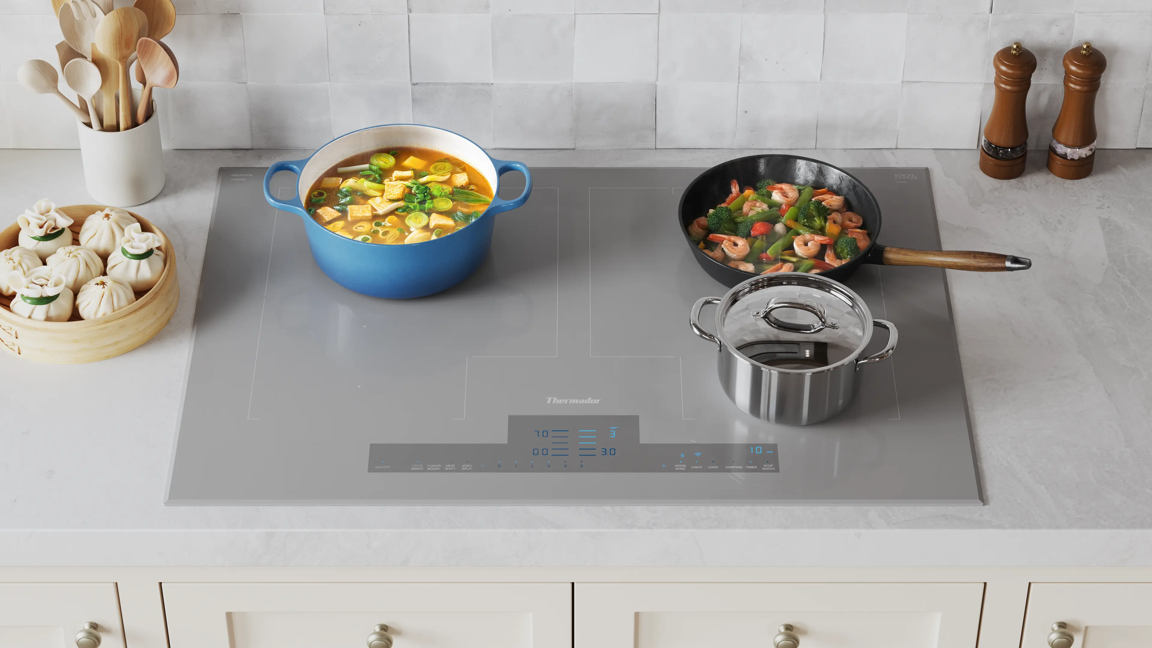 Liberty® Induction Cooktop 30'' Titanium Gray, Without Frame CIT30FBG