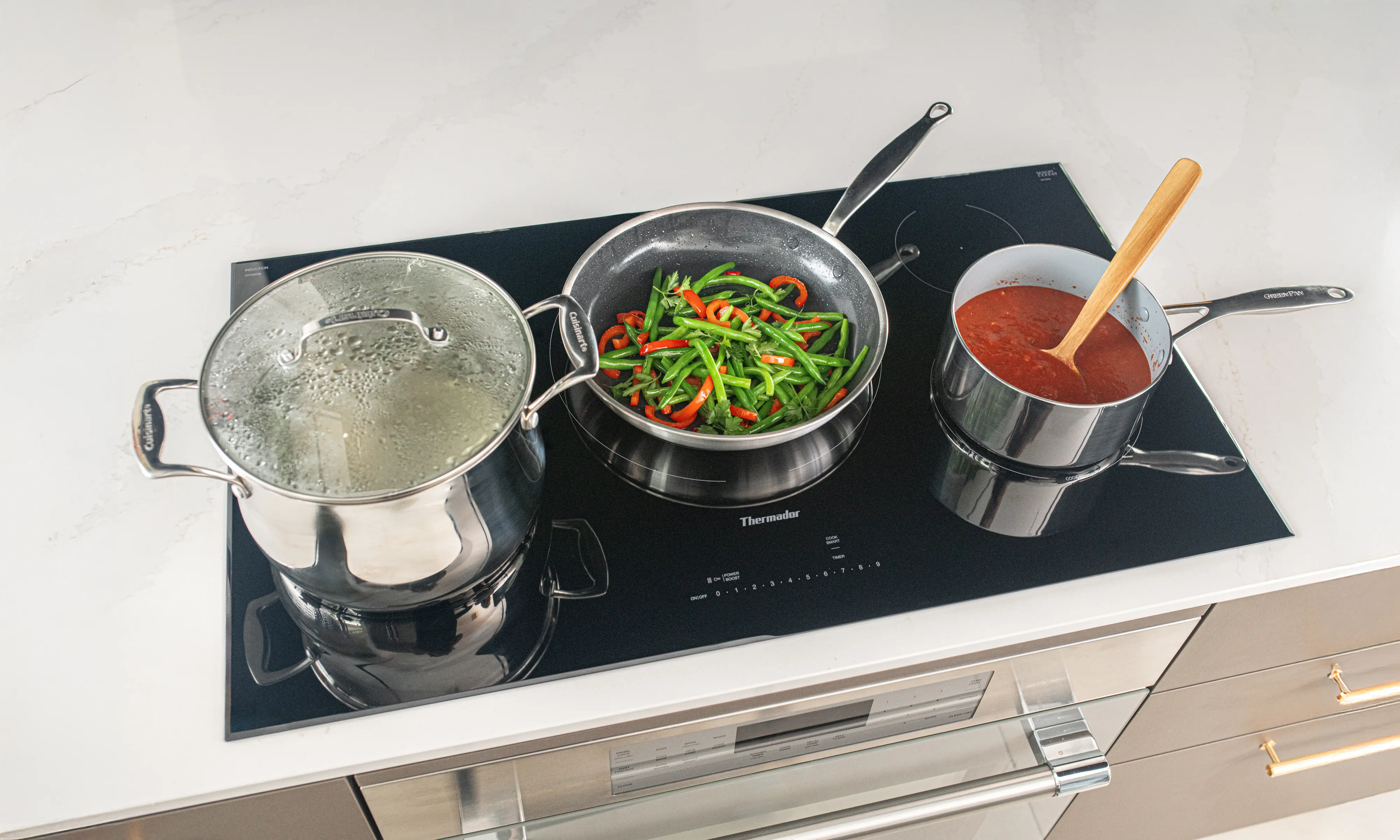 Heritage® Induction Cooktop 36'' Without Frame CIT365BB