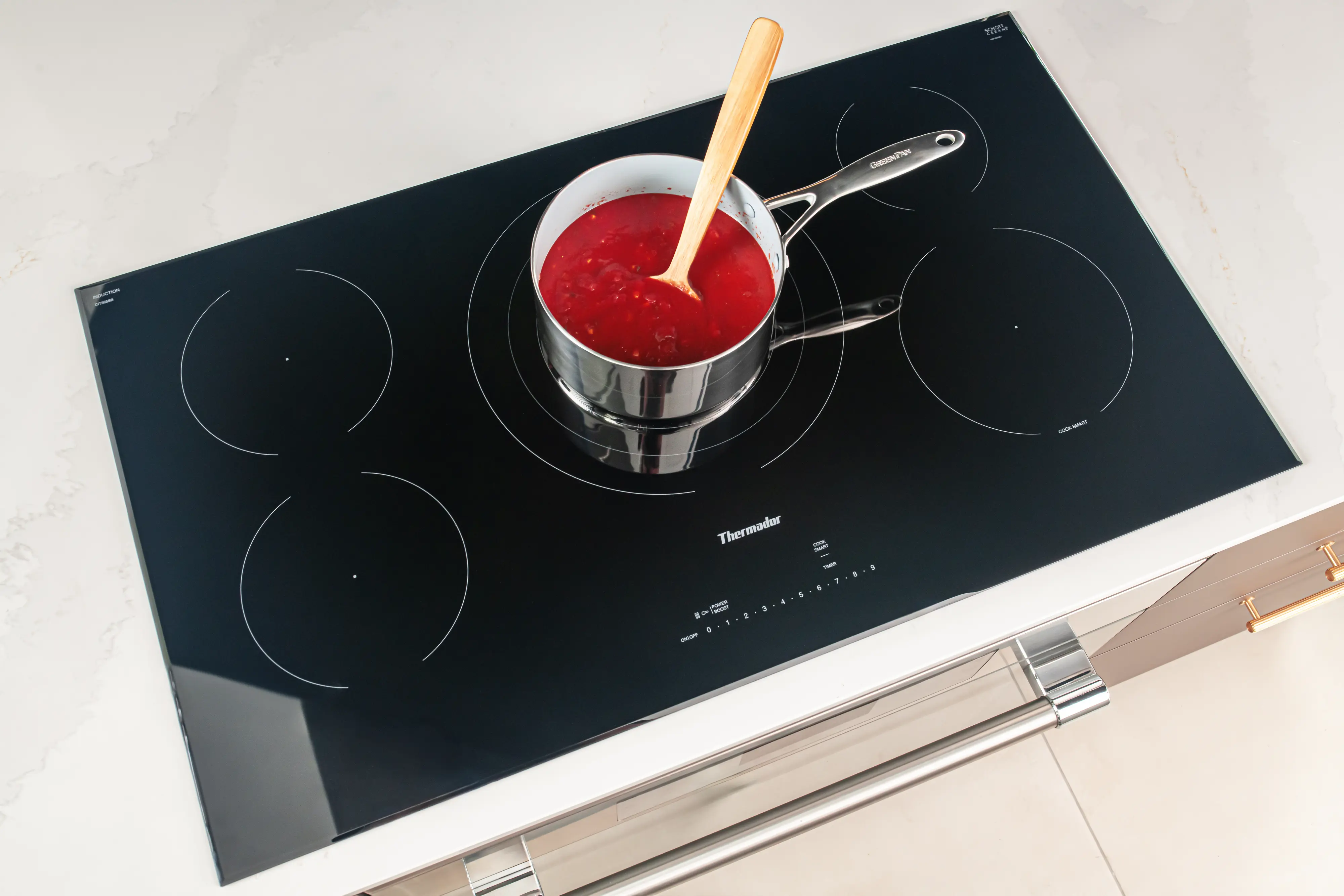 Heritage® Induction Cooktop 36'' Without Frame CIT365BB