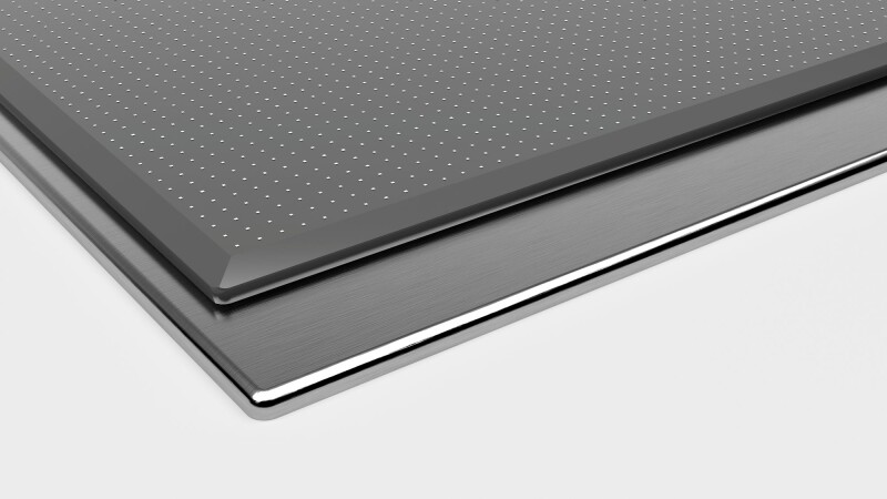Liberty Induction Cooktop Titanium Gray surface mount with frame CIT367YGS