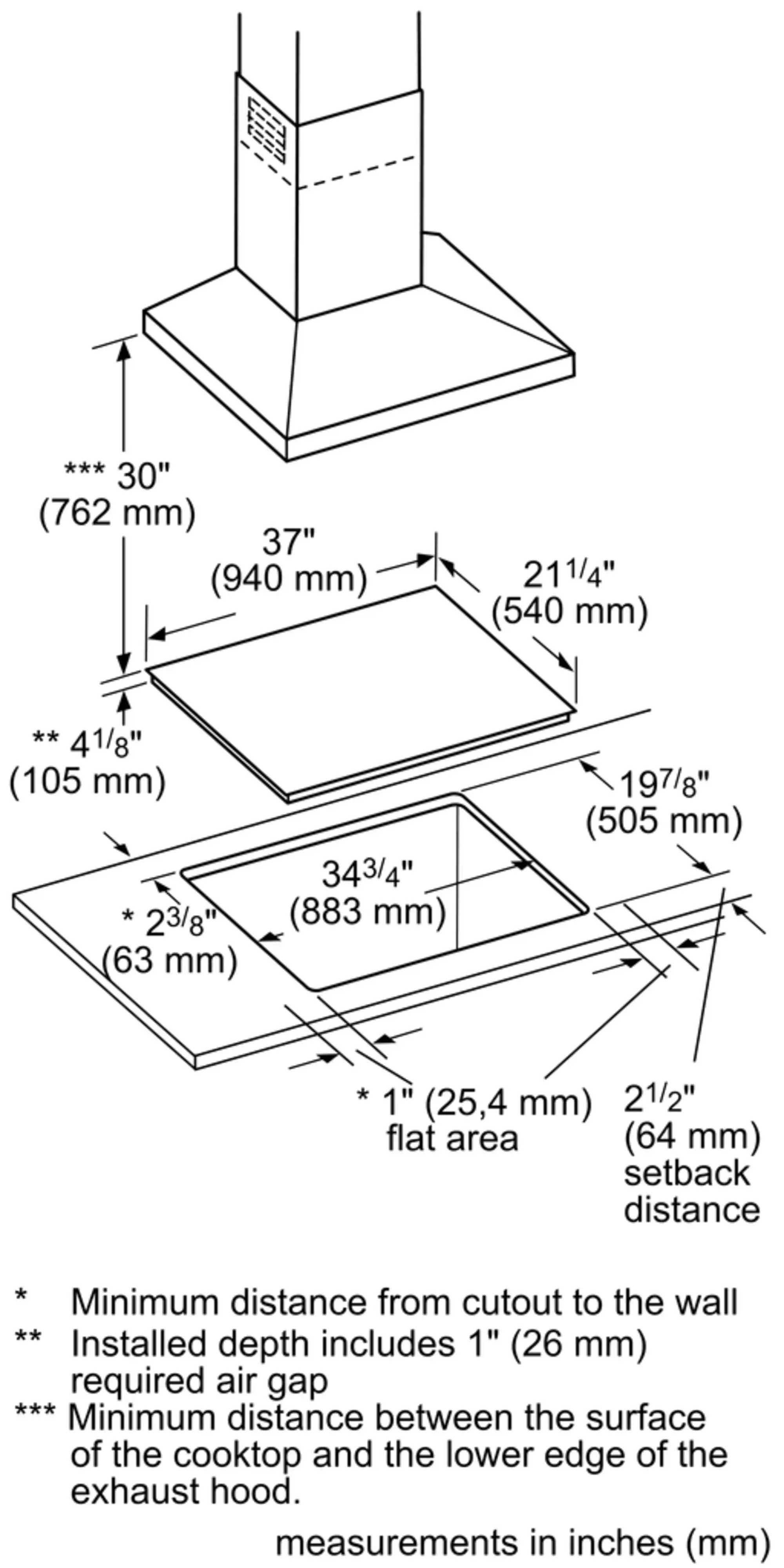 Freedom® Induction Cooktop 36'' , Surface Mount With Frame CIT36YWB