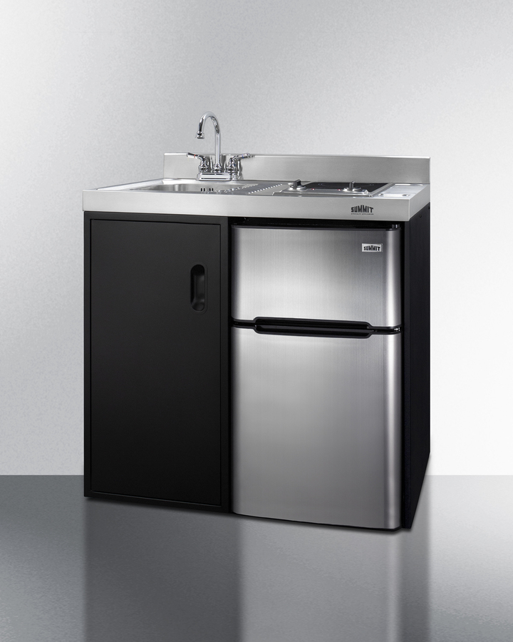 36" Wide All-In-One Kitchenette CK36ELGLASS