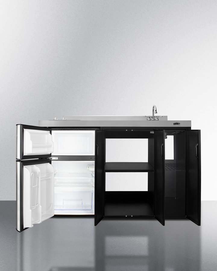 54" Wide All-In-One Kitchenette CK54SINKR