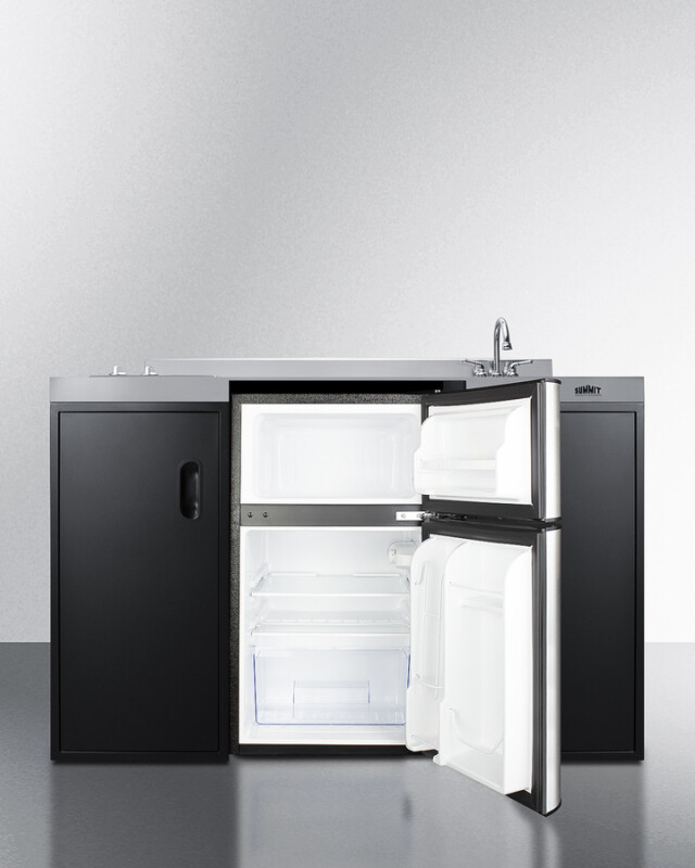 54" Wide All-In-One Kitchenette, ADA Counter Height CK55ADASINKR