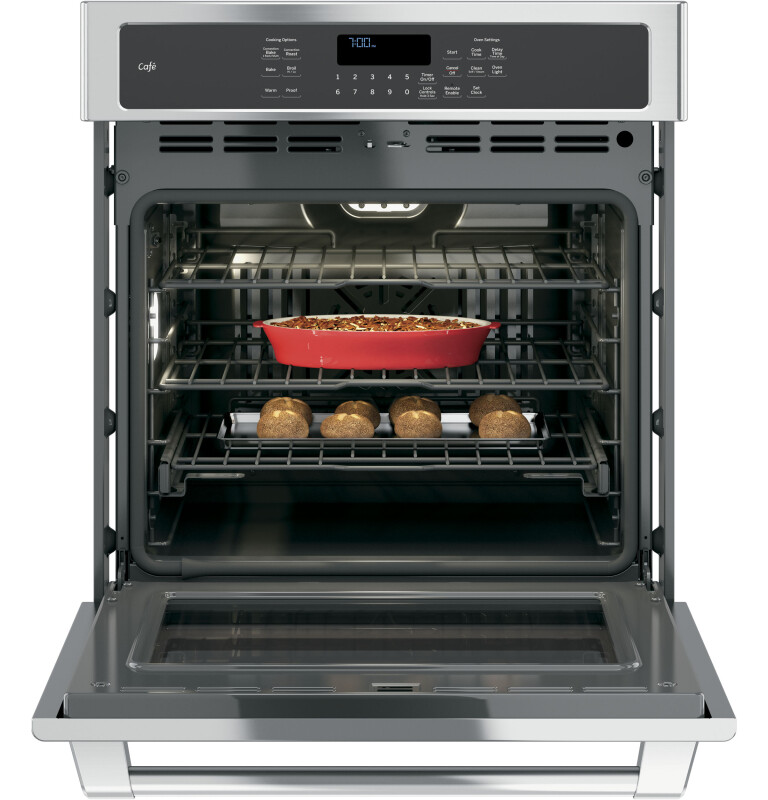 Café Series 27" Built-in Single Convection Wall Oven CK7000SHSS