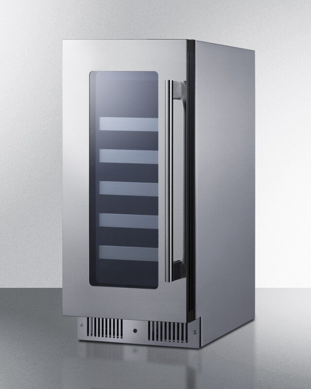 15" Wide Built-In Wine Cellar CL155WC1CSSLHD