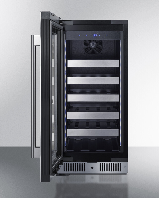 15" Wide Built-In Wine Cellar CL155WC1CSSLHD