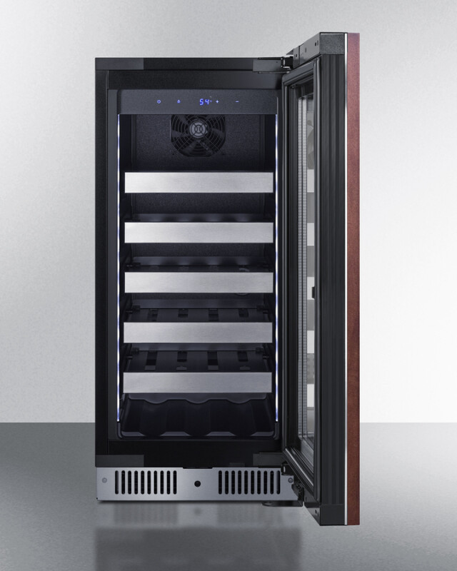 15" Wide Built-In Wine Cellar (Panel Not Included) CL155WC1PNR