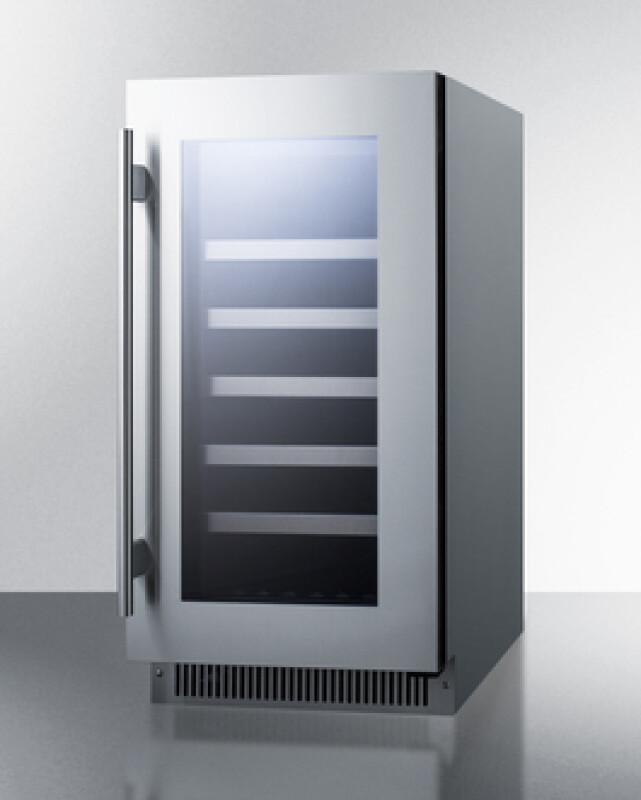 18" Wide Built-In Wine Cellar CL18WCCSS