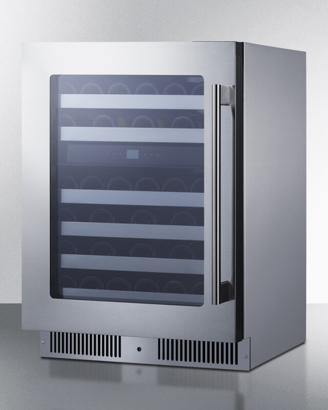 24" Dual Zone Built-In Wine Cellar CL244WC2CSSLHD