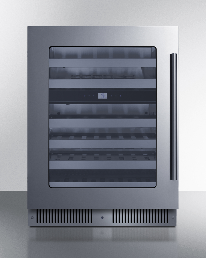 24" Wide Built-In Dual-Zone Wine Cellar CL244WC2LHD
