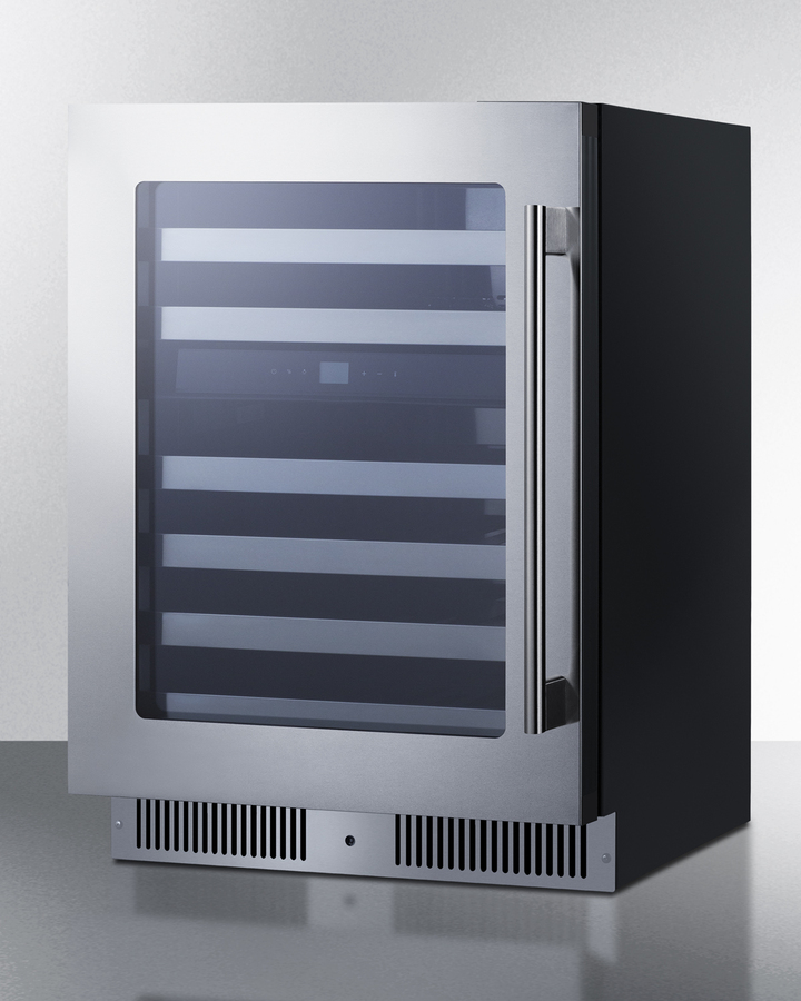 24" Wide Built-In Dual-Zone Wine Cellar CL244WC2LHD