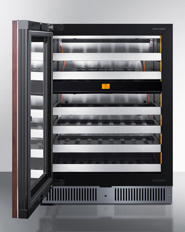 24" Dual Zone Built-In Wine Cellar (Panel Not Included) CL244WC2PNRLHD