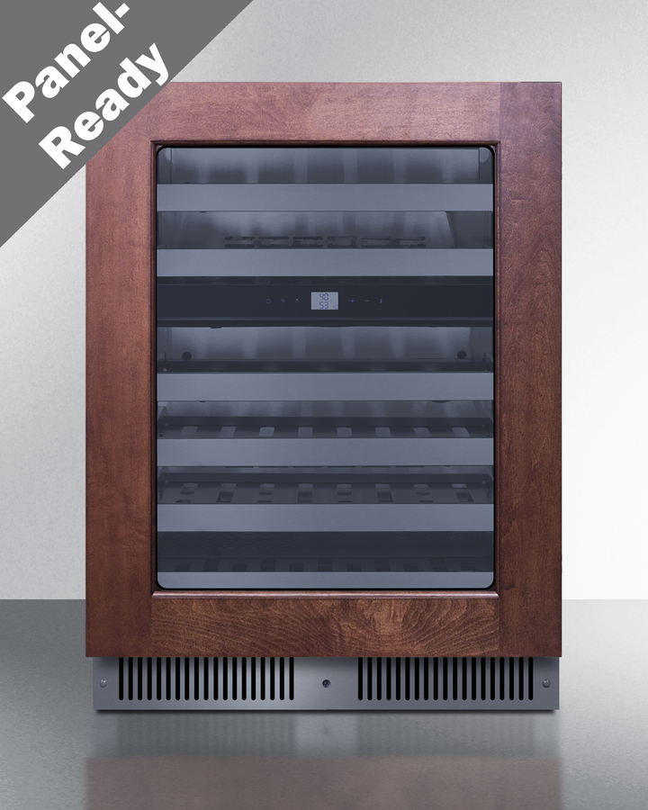 24" Dual Zone Built-In Wine Cellar (Panel Not Included) CL244WC2PNR