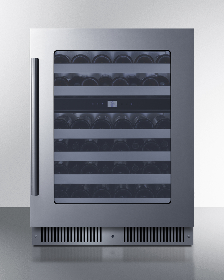 24" Dual Zone Built-In Wine Cellar view 2