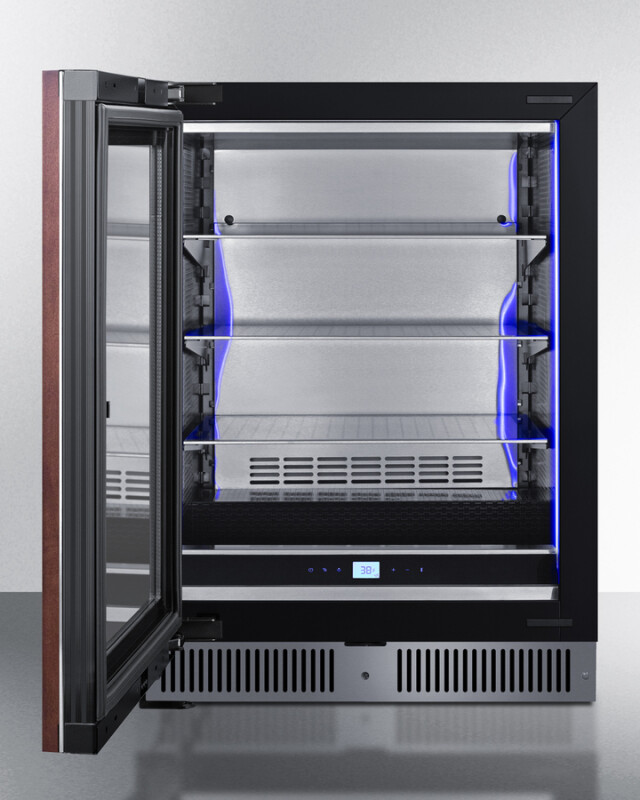 24" Wide Built-In Beverage Center (Panel Not Included) CL24BV1PNRLHD