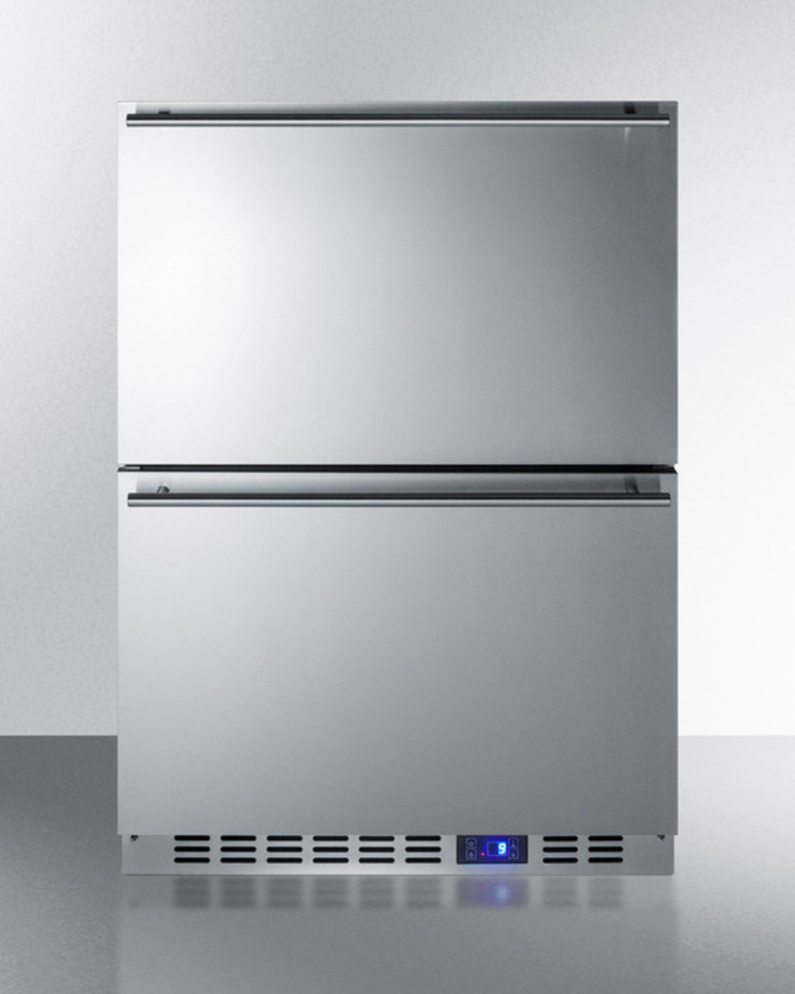 24" Wide Built-In 2-Drawer All-Freezer view 8
