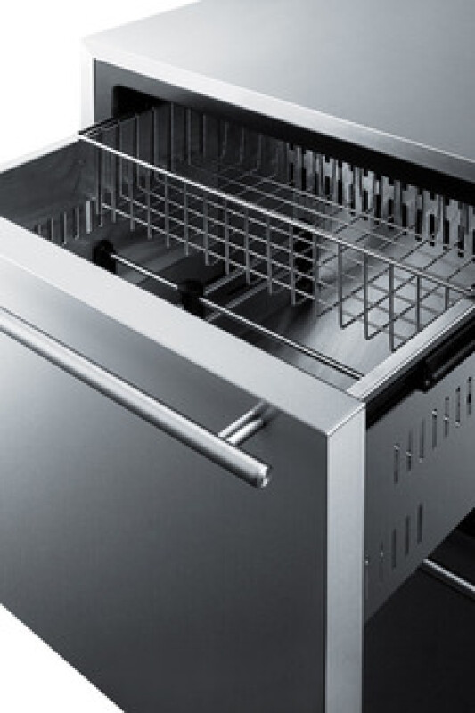 24" Wide Built-In 2-Drawer All-Freezer view 7