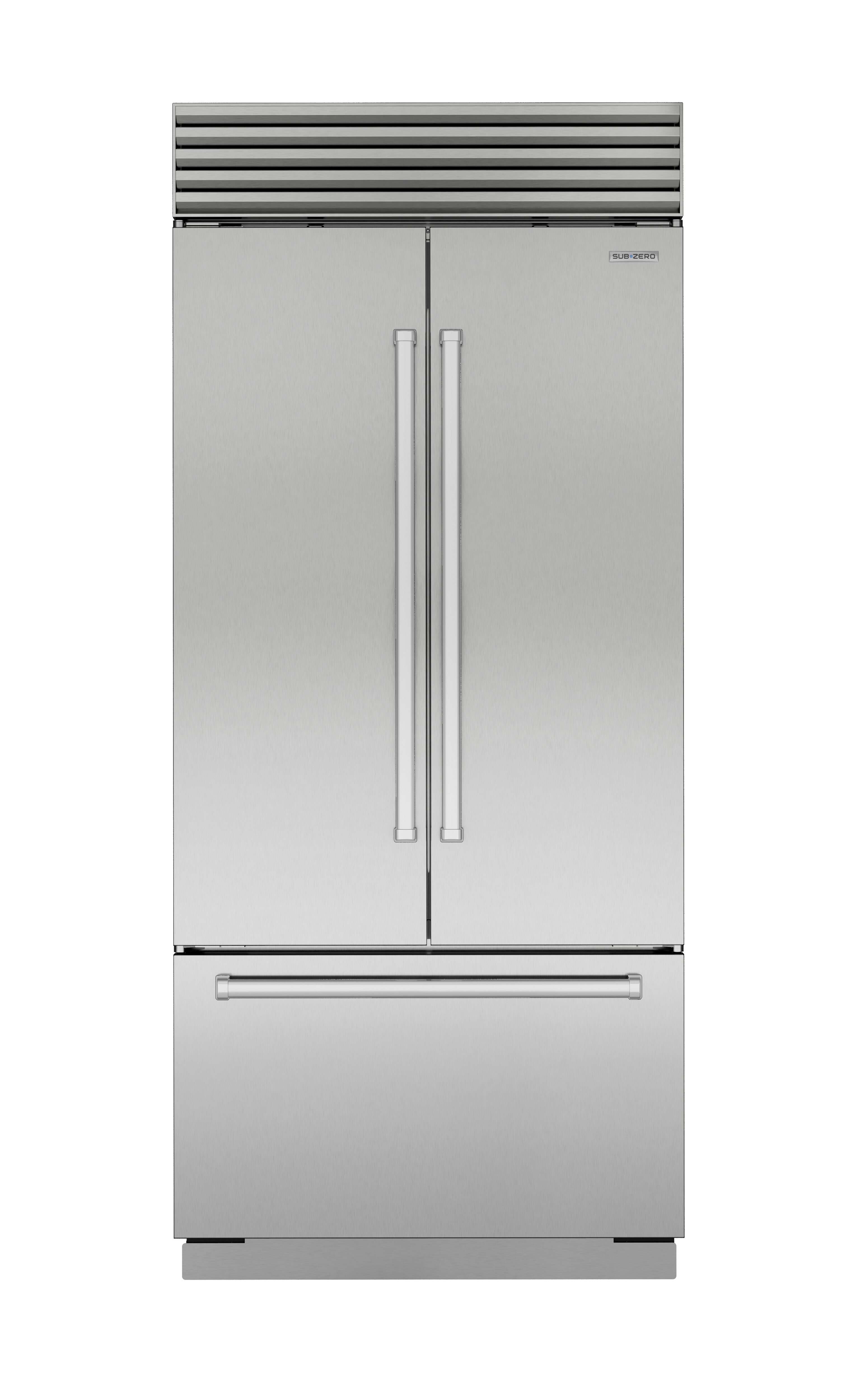 36" Classic French Door Refrigerator/Freezer - Pro Handle CL3650UFDSP