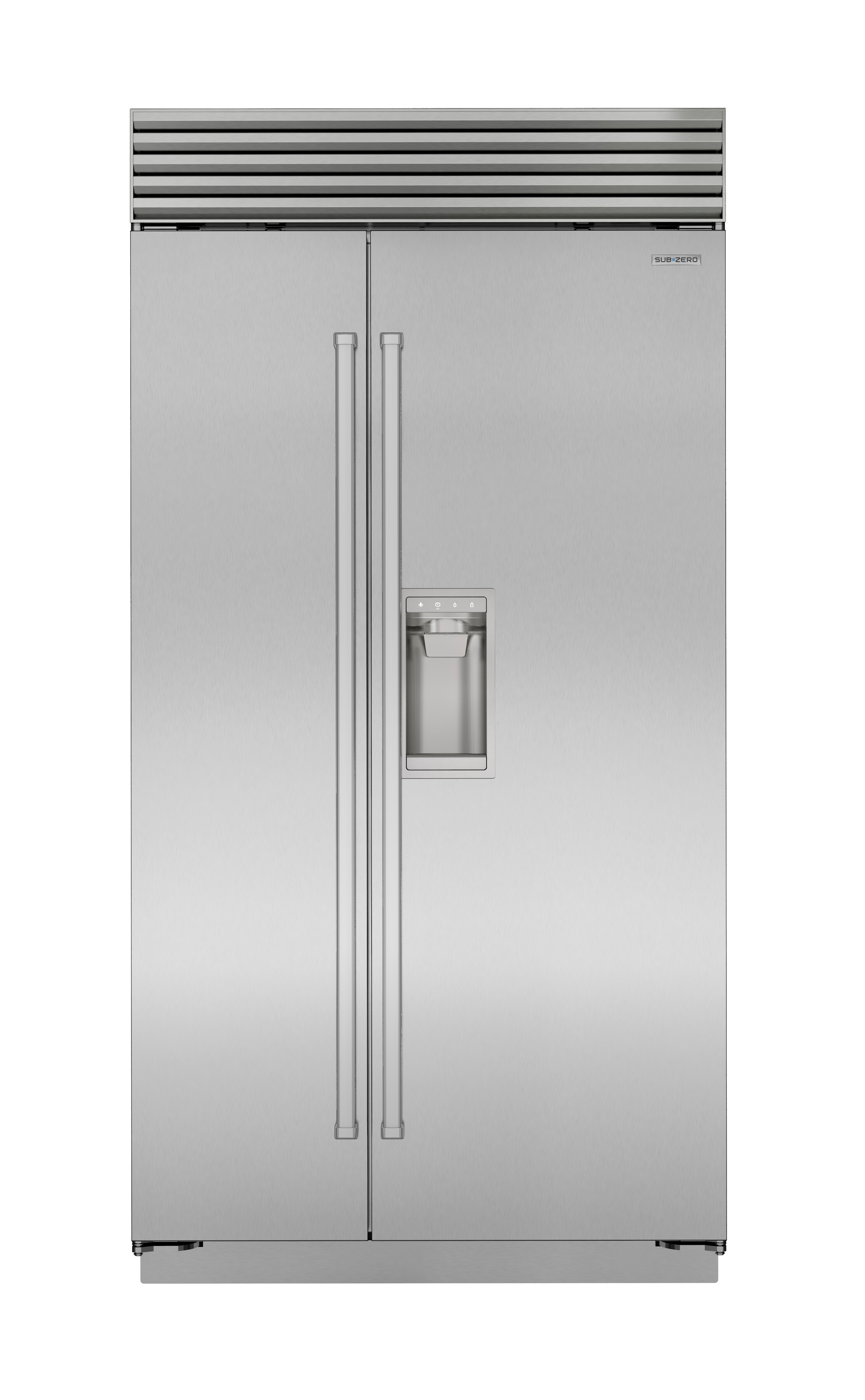 42" Classic Side-by-Side Refrigerator/Freezer with Dispenser - Tubular Handle CL4250SDST